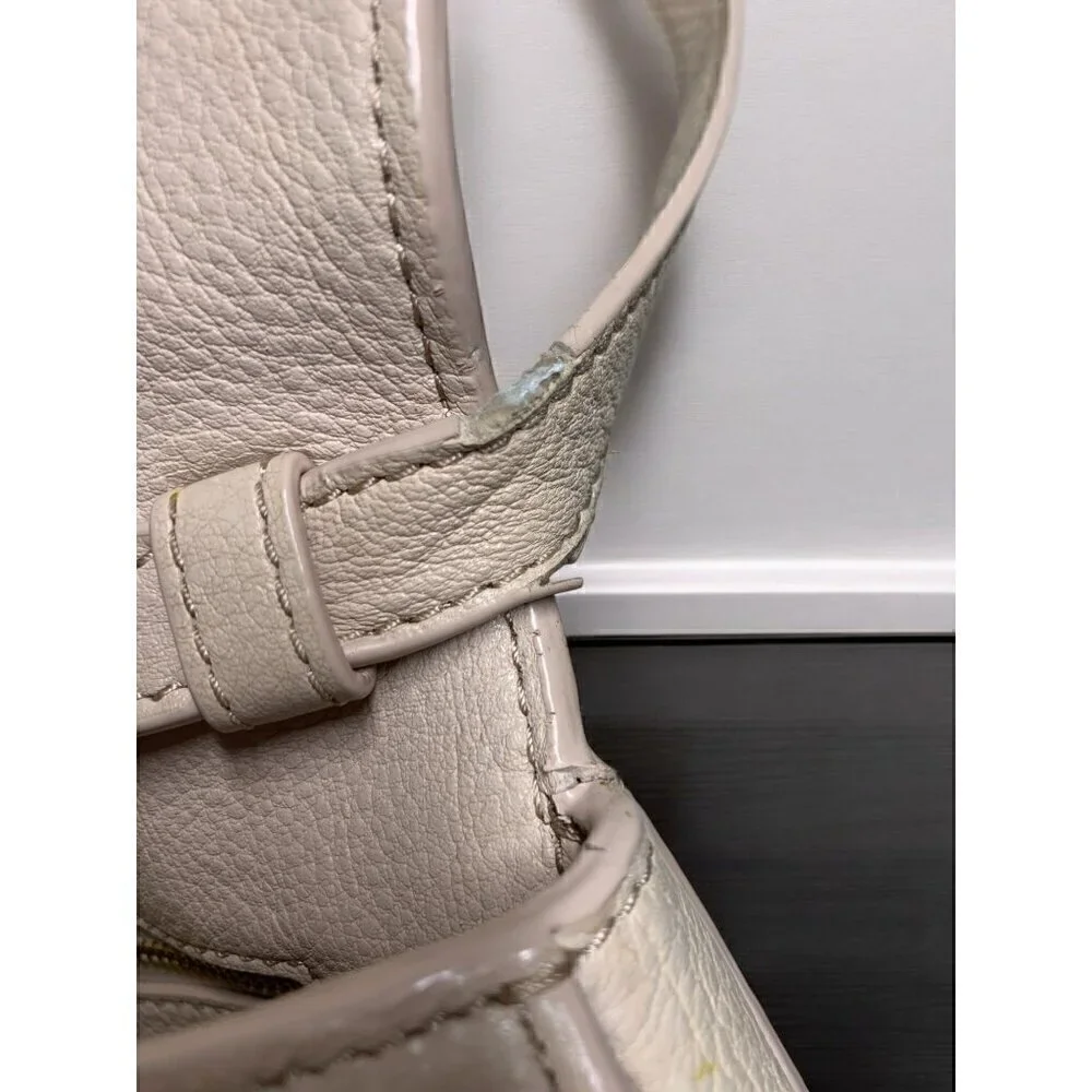 Tory Burch Jamie Blush Pink Leather Convertible Crossbody Clutch Gold Hardware